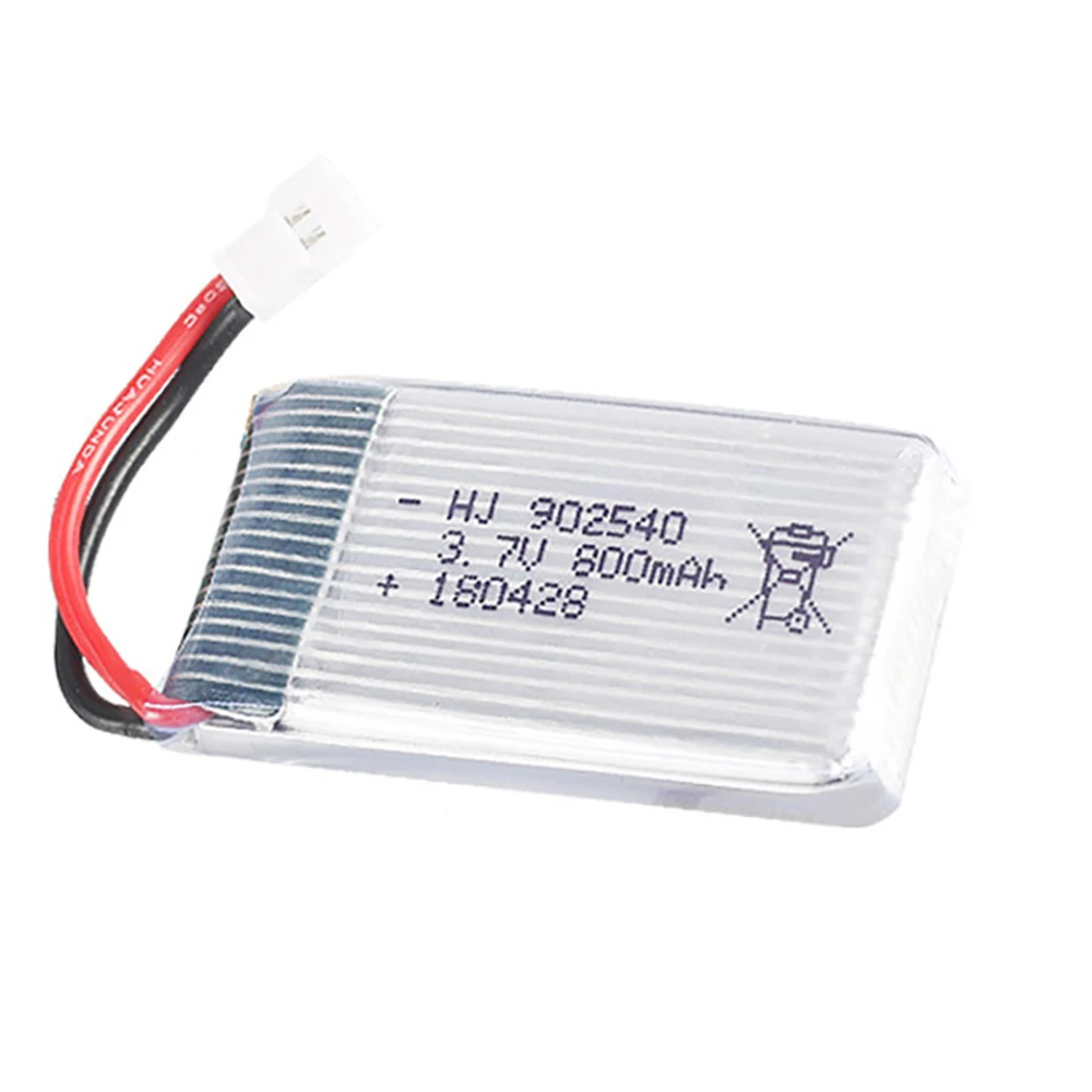 Batería Lipo de 3,7 V, 800mAh, 902540, 30C, para SYMA X5C, X5SC, X5SW, X5HW, X5UW, CX-30 TianKe M68 RC Drone Quadcopter, piezas de repuesto