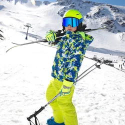 Kinderkleding Windjack Set jongens meisje kinderen snowboard skipak Waterdichte kleding sneeuwpak tiener buitensport jas broek