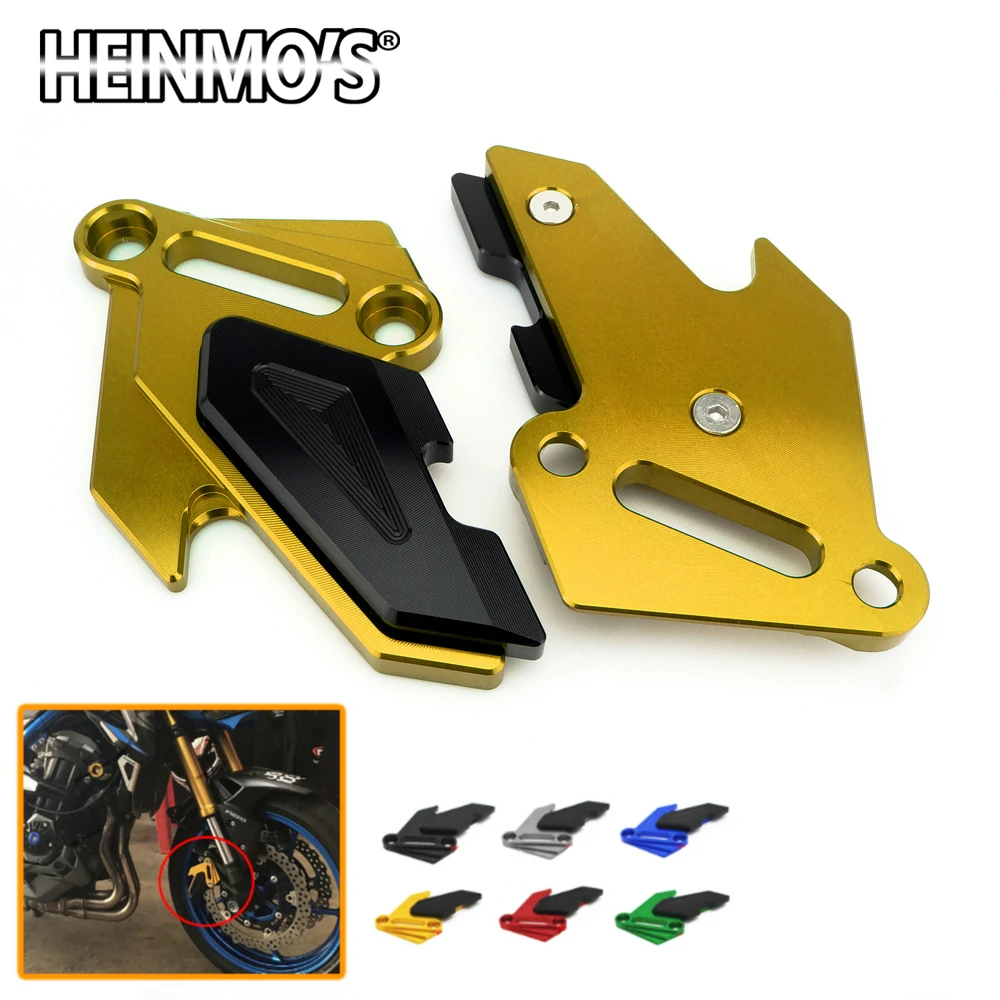 

High Quality CNC Aluminum Front Brake Caliper Guard Protector Cover for Kawasaki Z900 Z 900 Z-900 2017 Motorcycle Accessories