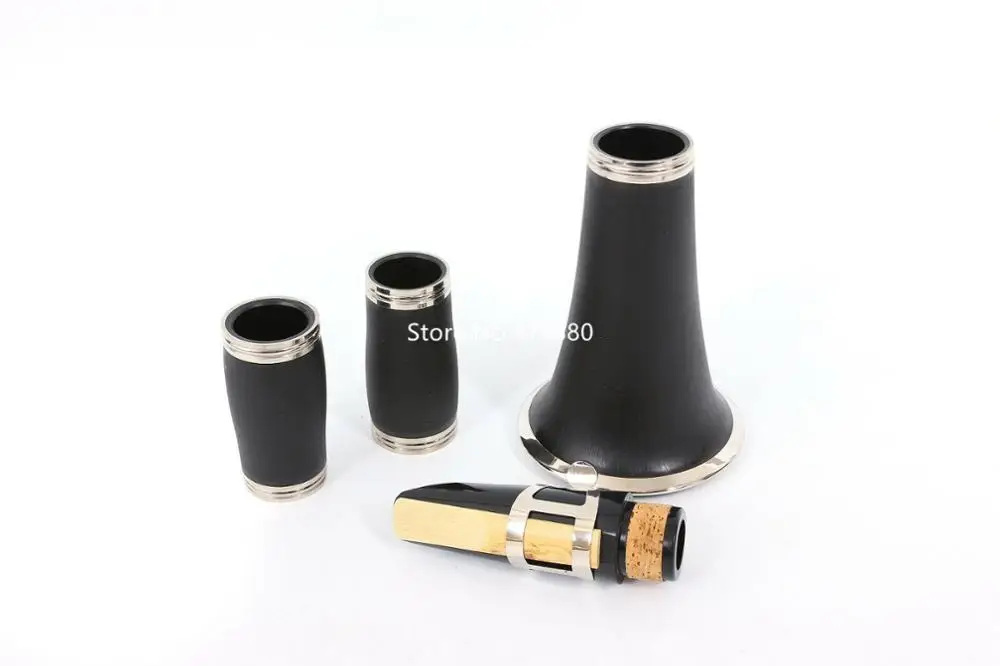 Advanced New A key clarinet Good material and sound 17 Keys Ebony Wood or Bakelite Musical Instruments With Case Mouthpiece