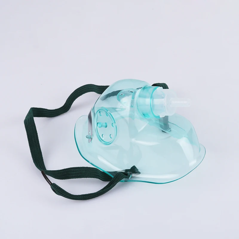 Canack Disposable Oxygen Mask With Adjustable Headgear For Adult Breathing In Clinic Health Care Medical Or Home image 3
