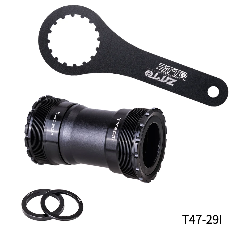 ZTTO T47 Fiets Trapas En Installeren Tool 24 MTB Racefiets Crankstel DUB 29 30 mm Draad 47 68 73mm Shell Spline As