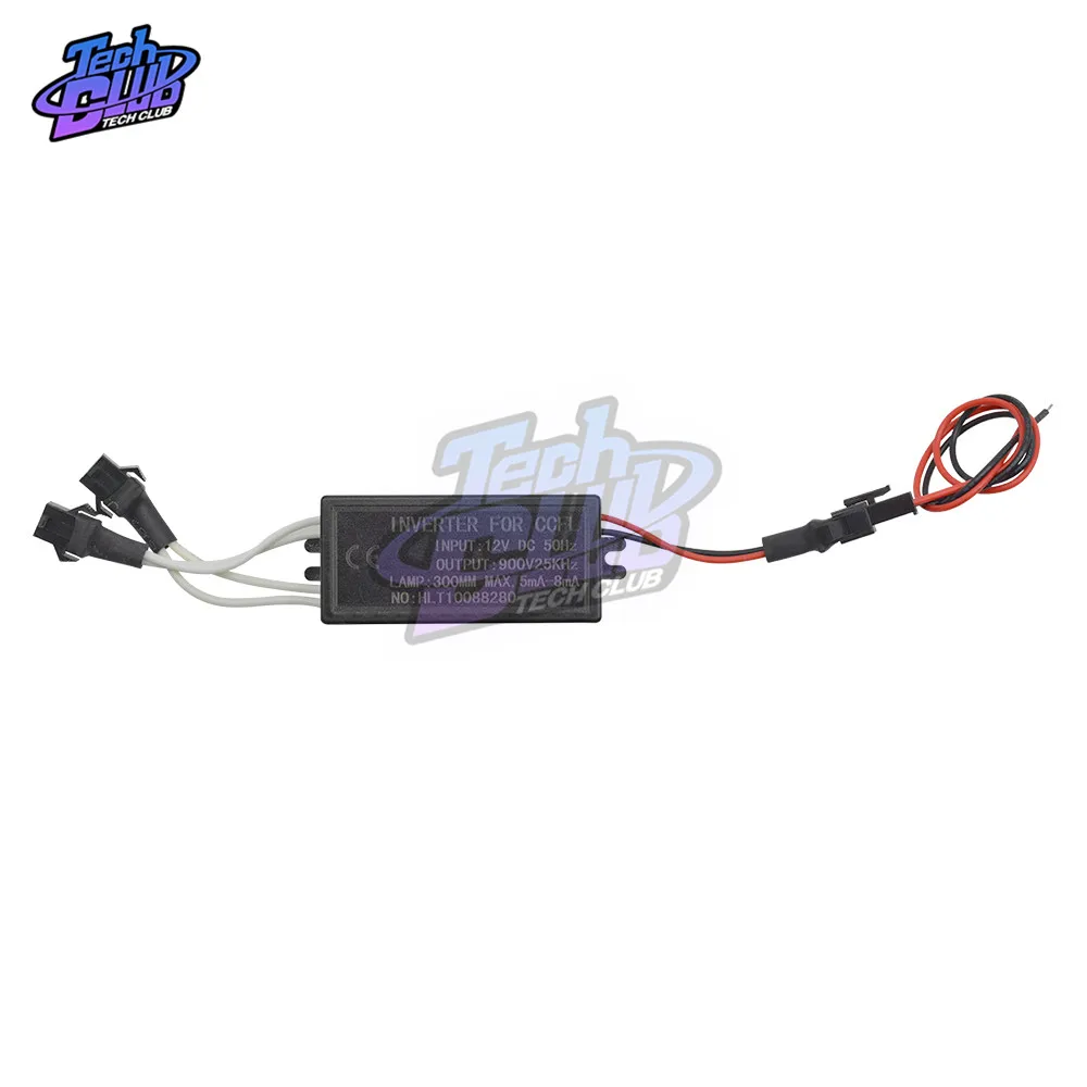 CCFL Inverter Male Connection DC 12V to 900V For CCFL Angel Eyes E46 E39 E53 Driver Projector Lens Light Ballast Box