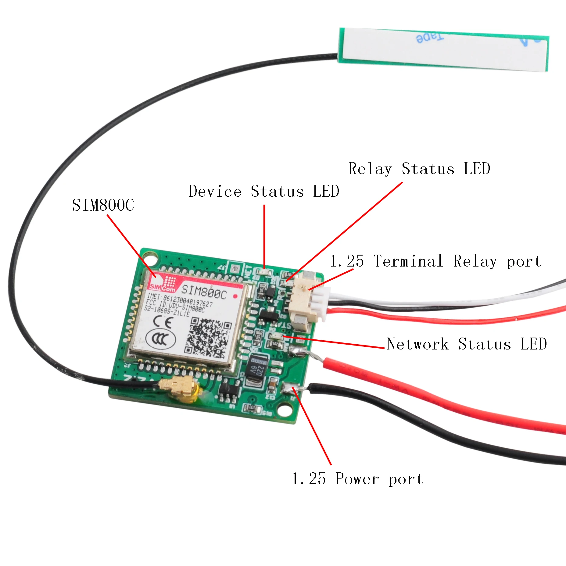 Rcmall 2pc 1チャンネルリレーモジュール4モード制御sms gsmリモートコントロールスイッチSIM800C STM32F103CBT6ため温室酸素ポンプ