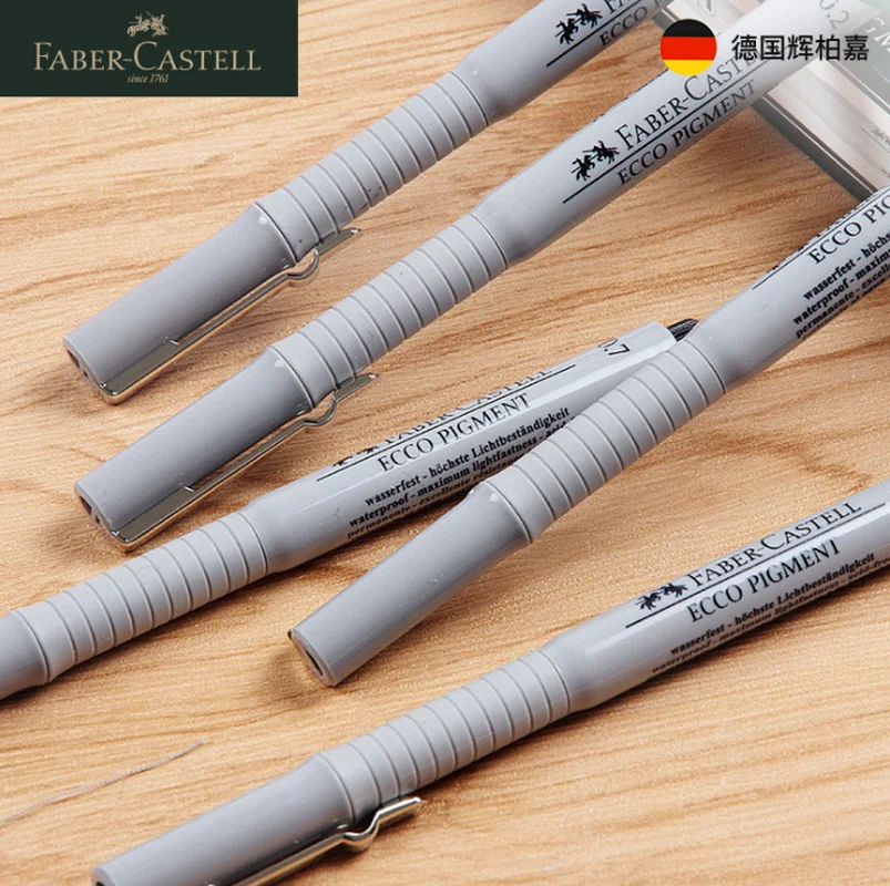 Faber Castell Needle Micron Pen Waterproof Drawing Markers Student Stationery Hook Line Pen Sketching Art Supplies for Artist