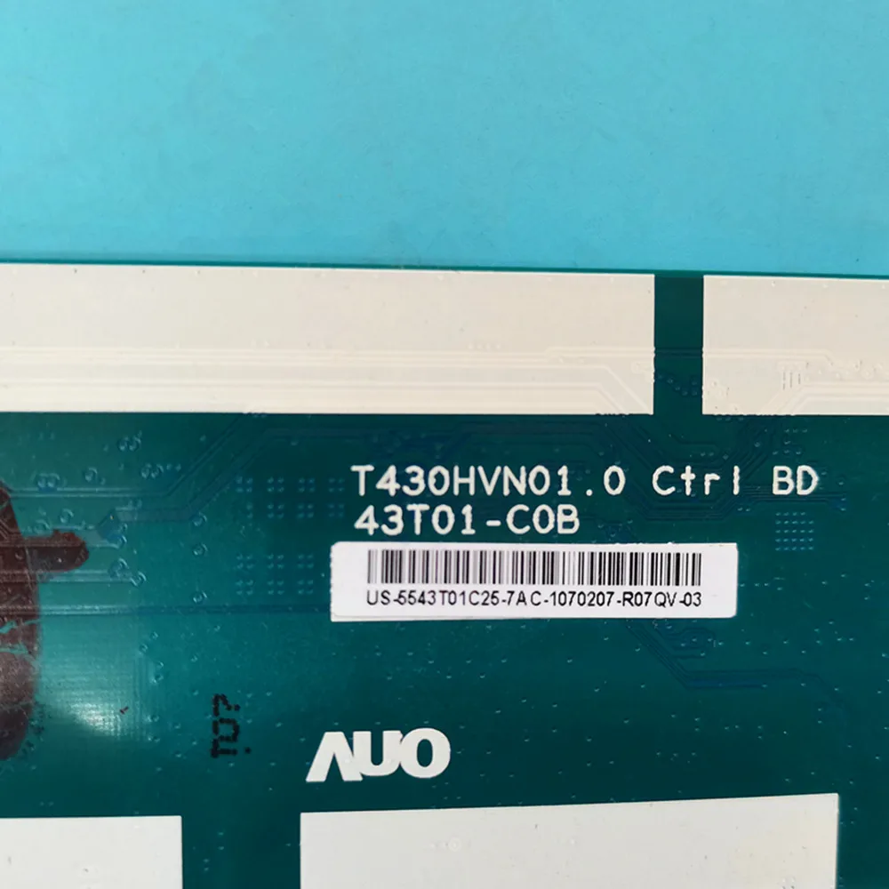 T-CON LVDS Logic Board T430HVN01.0 Ctrl BD 43T01-C0B 5543T01C25สำหรับ LG 43LH500T H43N2100C CEL-43FHDB-16/1 P43D300FP DLED43287FHD