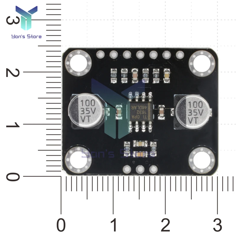 OPA1632 Fully Differential Audio Operational Amplifier Board ADC Driver Module Minimizes Common Mode Noise Interference