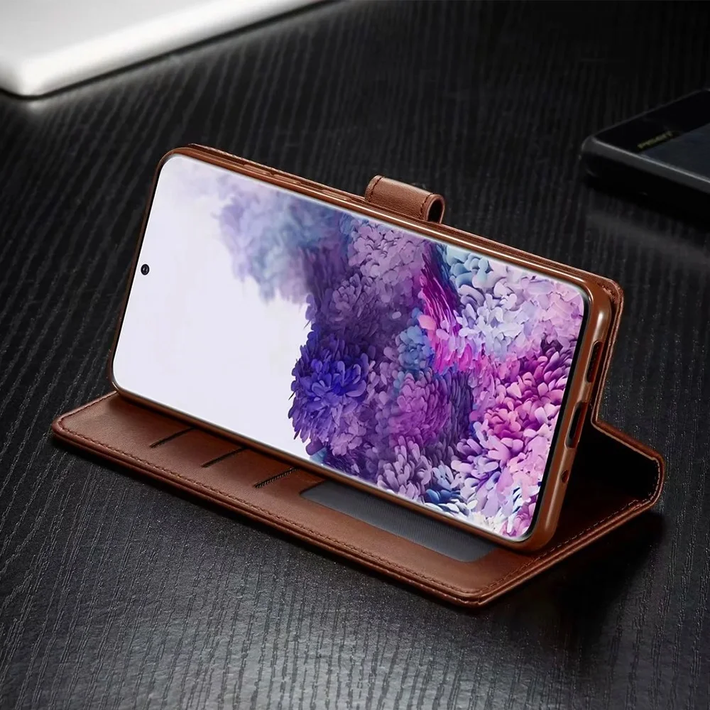 Vintage Leather Wallet Case Voor Samsung Galaxy A10 A20 A20e A30 A40 A50 A70 A80 A90 A21 A51 A71 M10 flip Cover Card Slots Houder