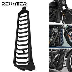 Motorcycle Front Chin Fairing Spoiler Frame Cover Gloss Black For Harley Softail Street Bob Breakout Custom Slim FL 2018-2022