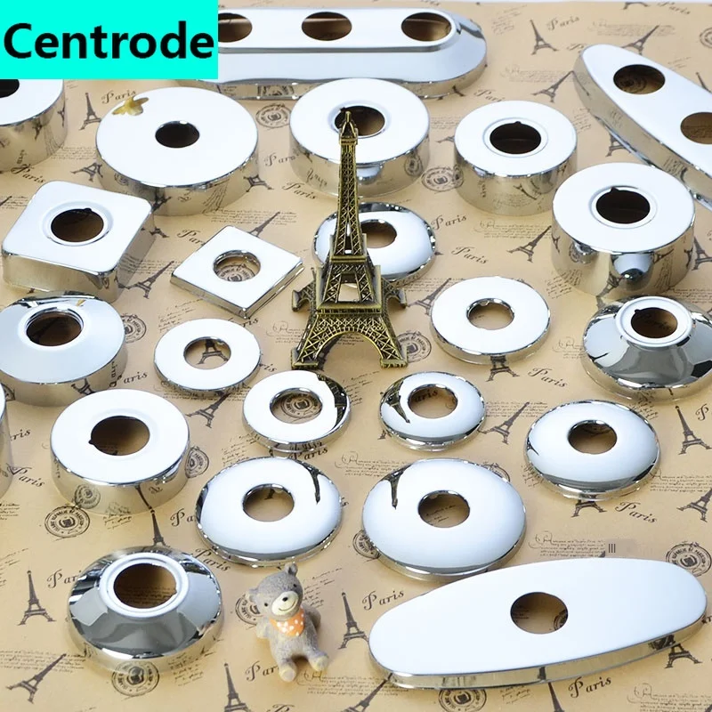 Stainless Steel Faucet Decorative Cover  Increase with High Depth Triangular Valve Shower Faucet Cover