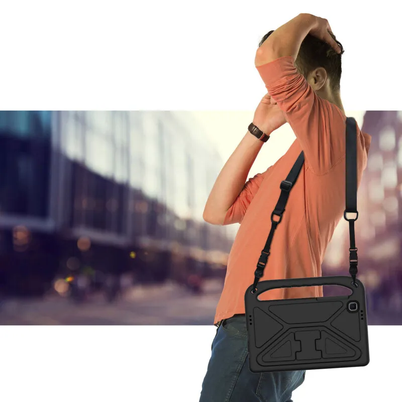 Чехол для iPad 10,2 дюйма, 7, 8, 9 поколения, с ручкой и подставкой, противоударный легкий Чехол из ЭВА для детей