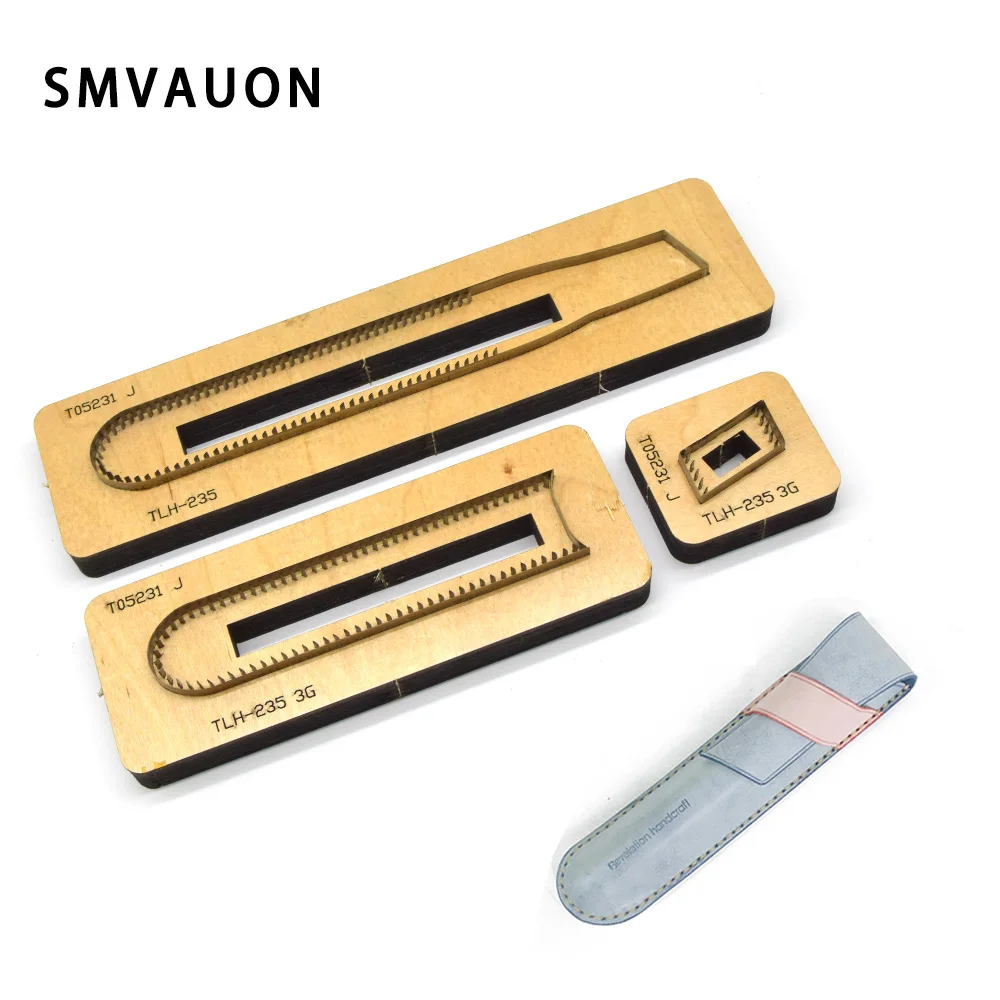 

Leather Die Cutter Pen Case Wood Dies Cuts Diy Handcraft Punch Tools Suitable For Die Cutting Machine