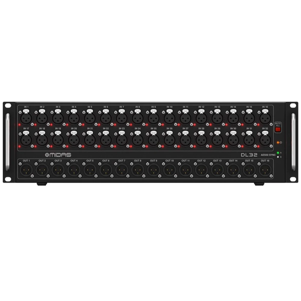 Midas M32 LIVE Digital Audio Mixer + DL32 Stage Box, DJ Mixing Console With DSP Processor For Line Array Speaker