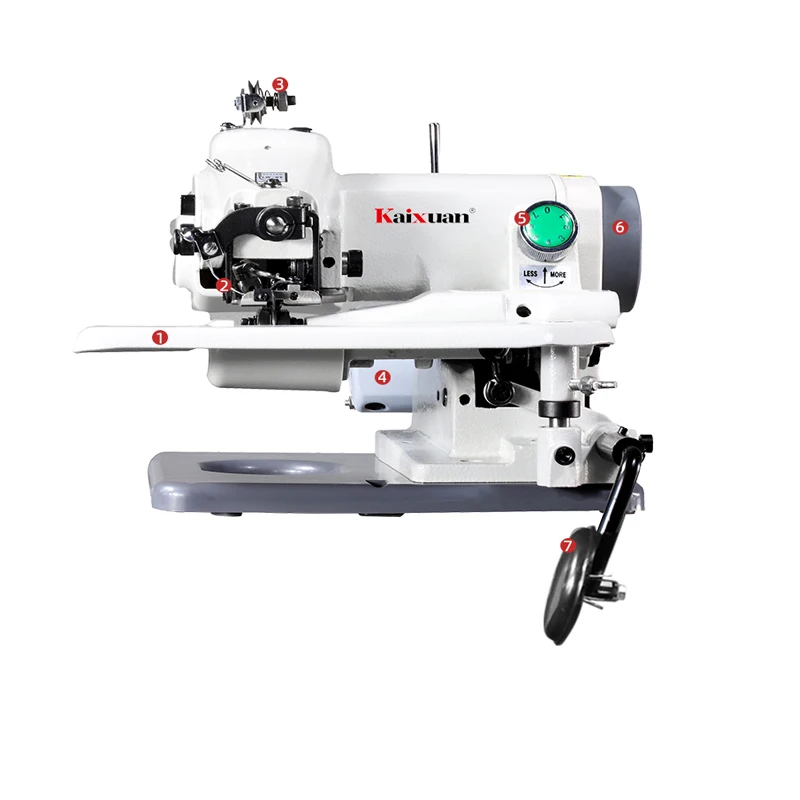 KW 500 household sewing machine desktop blind stitching machine, trousers, direct drive sewing machine 220v/120w