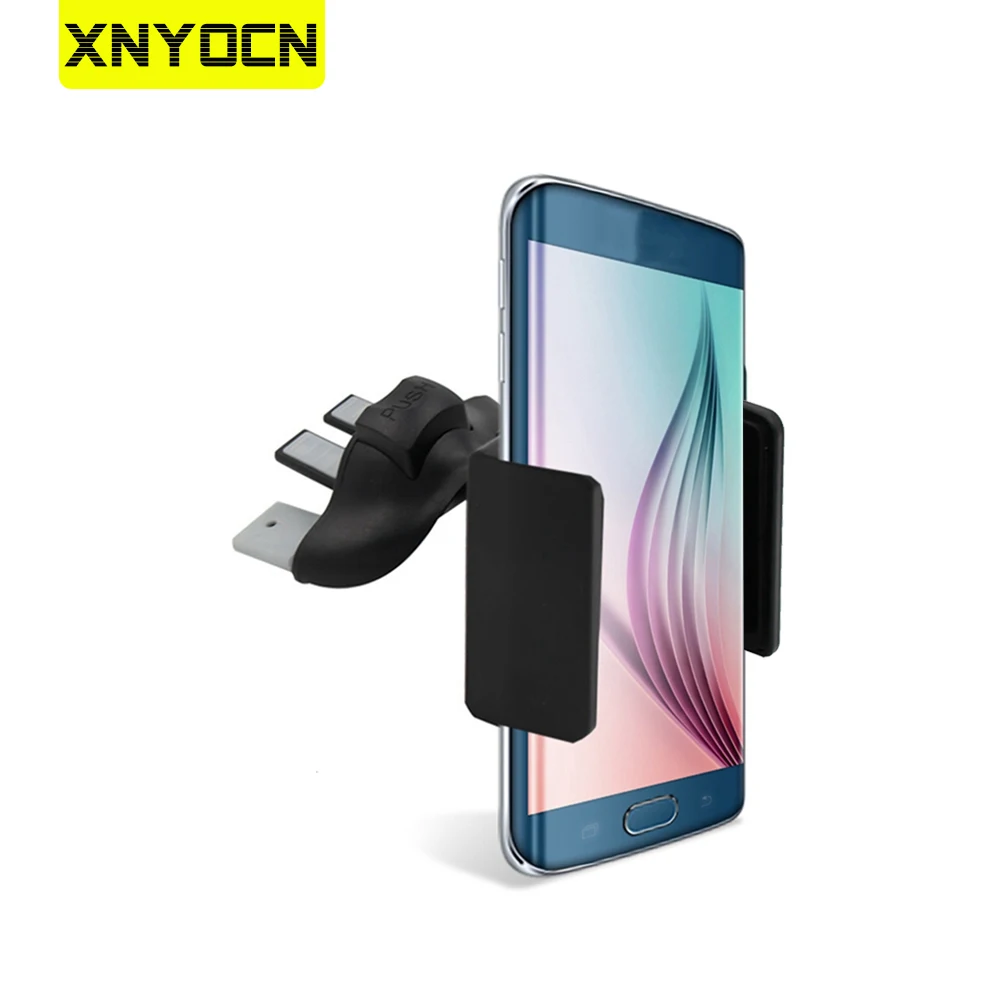 Universal Cellphone Car Holder Air Vent Outlet CD Slot Clip for Mobile Cell Phone Stand ABS Mount Support Interior Accessories