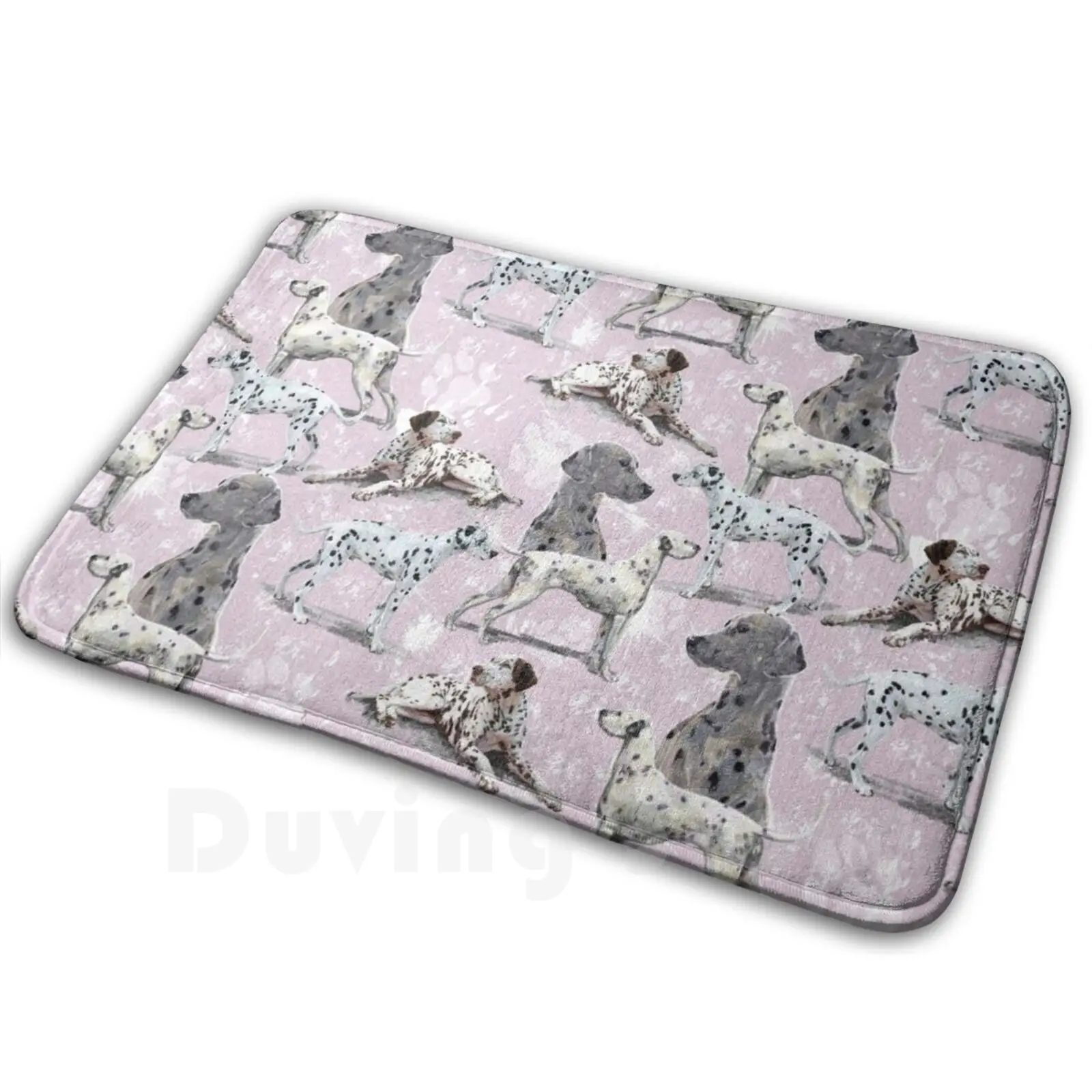 The Dalmatian Soft Non-Slip Mat Rug 1512 Carpet Cushion Dalmatian Dalmatians Dallies Dotty Dog Dogs Puppy Puppies 101