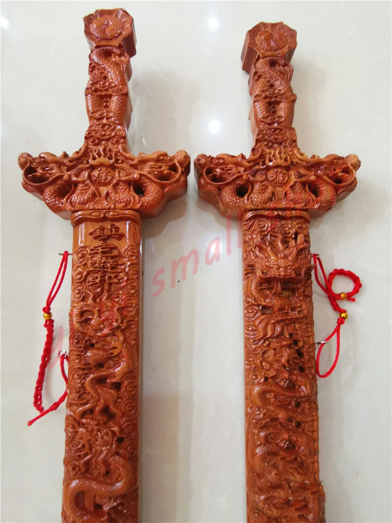 Kowloon Peach Wood Sword, Taoist Magic Tools, Taoist Handicrafts, Peach Wood Sword