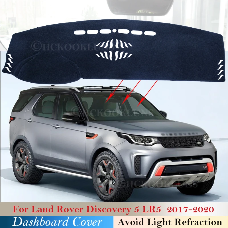 Dashboard Cover Protective Pad for Land Rover Discovery 5 2017 2018 2019 2020 LR5 Accessories Dash Board Sunshade Carpet L462