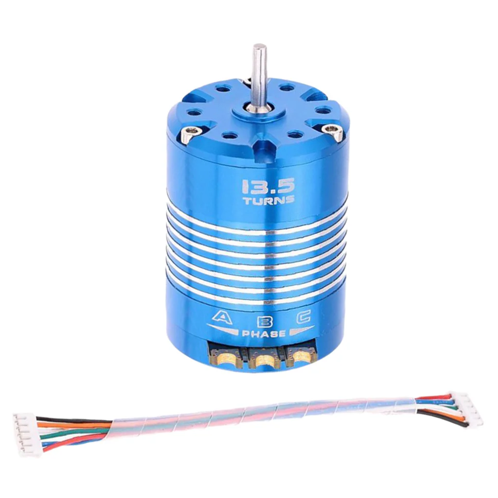 Waterproof 540 13.5T Sensored Brushless Motor for 1/10 RC Car Truck Rock Crawler Boat