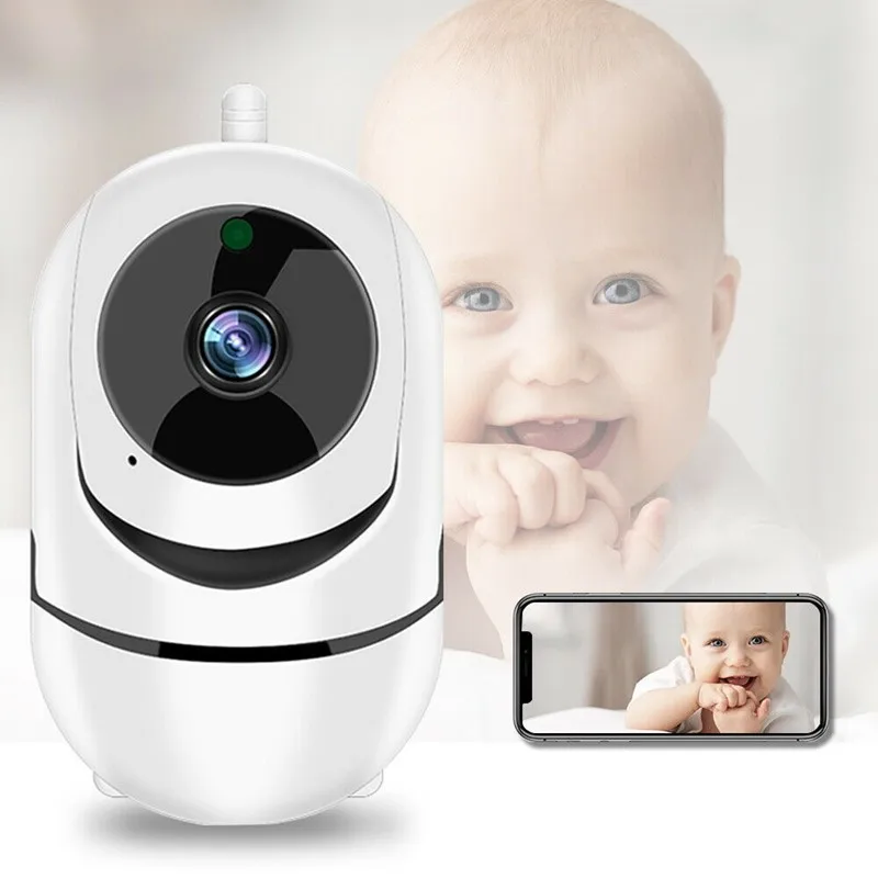 

Мини-камера видеонаблюдения, 1080P HD, Wi-Fi, PTZ, автоматическое отслеживание движения