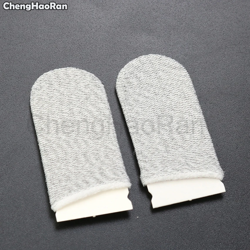 ChengHaoRan นิ้วมือ Breathable จอยควบคุมเกมสำหรับ Pubg เหงื่อป้องกัน-Scratch เกม Touch Screen Thumb ถุงมือ