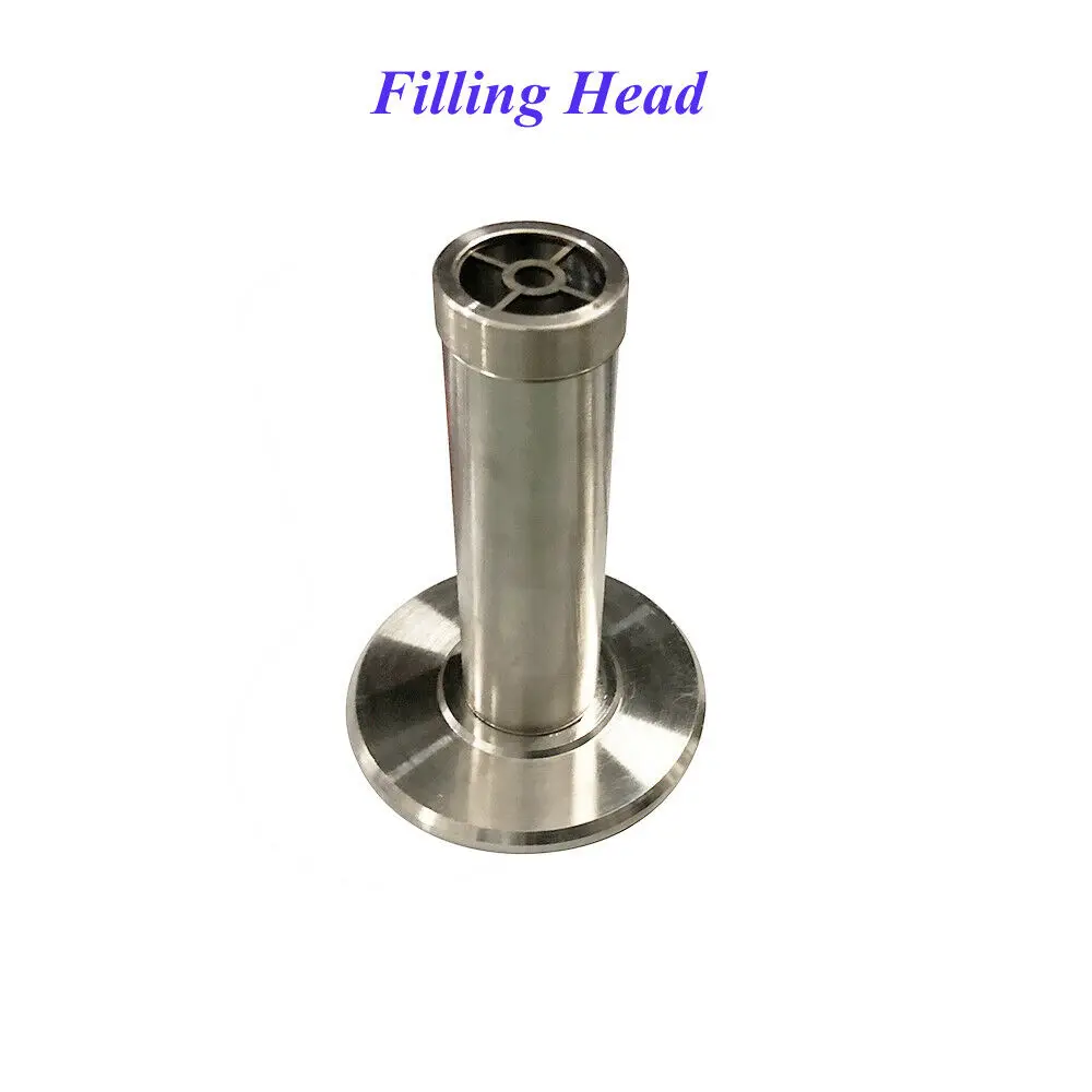 Boquilla de llenado de polvo automática, varilla de tornillo φ21-69mm, cabezal de llenado