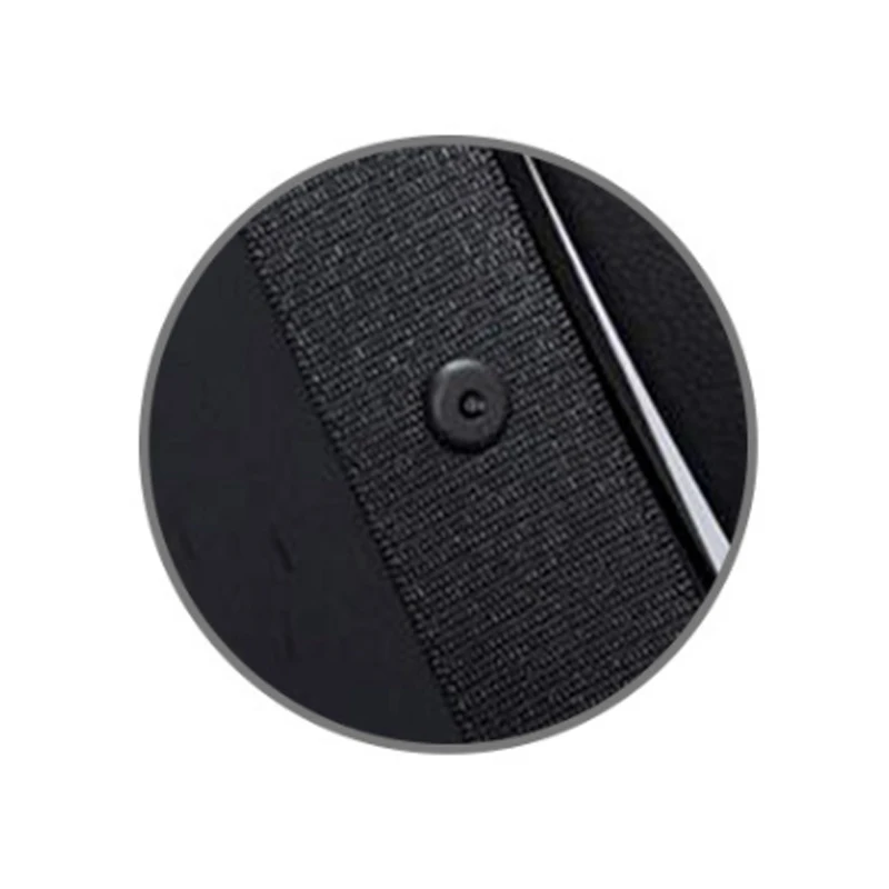 4 قطعة أحزمة مقعد السيارة السحابة زر التوقف ل Volkswagen VW Polo 6r 9n Golf 7 6 5 4 v mk4 mk5 mk7 mk2 mk3 GTI Caddy T4 T5 #4