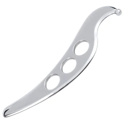 Aço inoxidável Gua Sha Plate Massager Tool, Raspador, Fisioterapia, Músculo solto, Meridian Massage Machine, Spa Board Tool