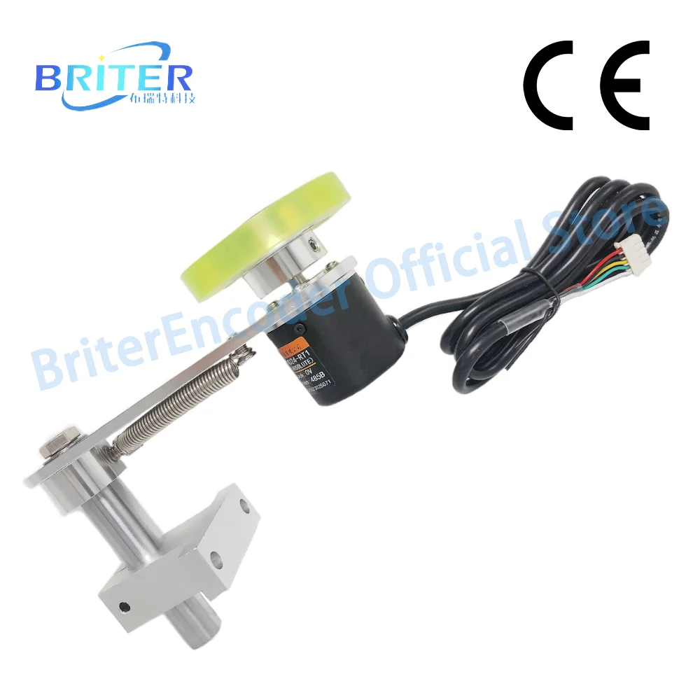 BriterEncoder Absolute Non-slip wheel bracket rotary encoder length measuring sensor Power off Memary Encoder Wheel