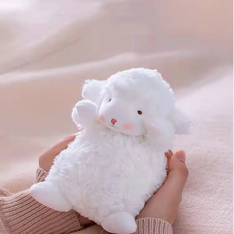 14cm 17cm Height Approx Sheep Alpaca Llama Plush Doll Toy With Keychain Animal Plush Stuffed Pendant Toys Key Chain Dolls