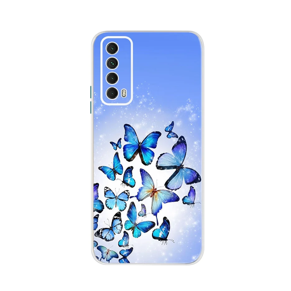 For Huawei P Smart 2021 Case PPA-LX2 Soft Slim Cute Silicone Phone Cases For Huawei PSmart 2021 Back Cover Protector Shell Coque