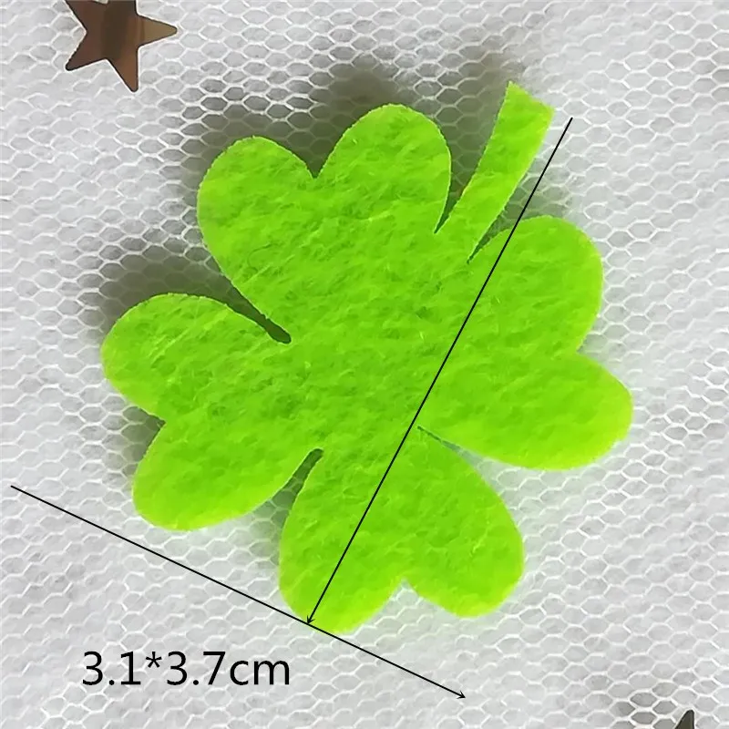 2mm Thick Felt Leaves Flowers Material Cothing Patch Accessories Handmade Sewing Decorations DIY Crafts for Kids Scrapbook Felt