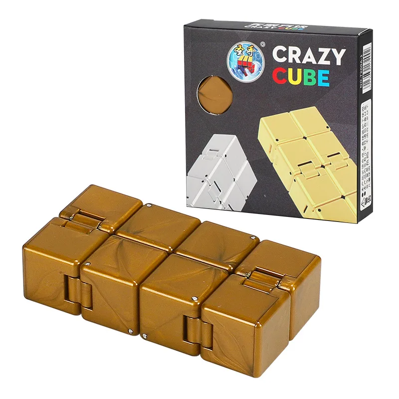 Creative Decompression Unlimited Magic Cube Fidget Toy  Puzzle  Fun Infinity Cube  Antistress Children Fingertip Unlimited Magic