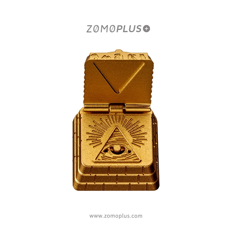 Zomo Plus Het Oog Van Horus Aluminium Flippable Artisankeycap Mechanische Toetsenbord Keycap