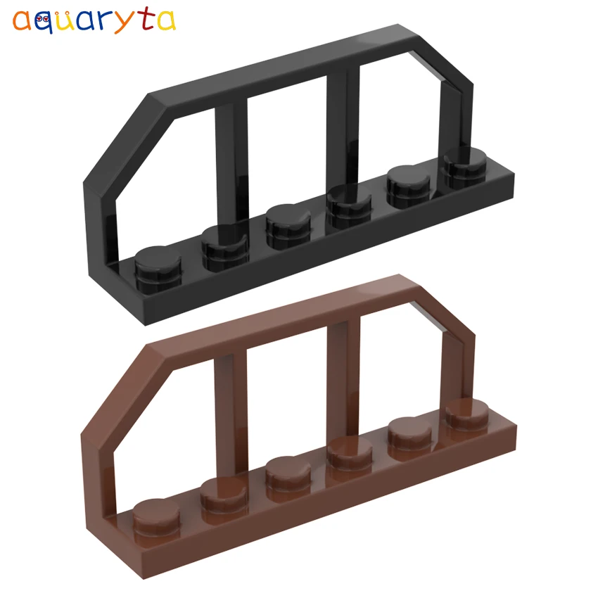 Aquaryta 20pcs Building Blocks Part 1x6 Car Rear Fence Compatible 6583 DIY Assembles Educational Particles Toy Gift for Children