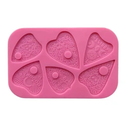 DIY Crafts Casting Tools Love Heart Divination Epoxy Resin Mold Silicone Mould