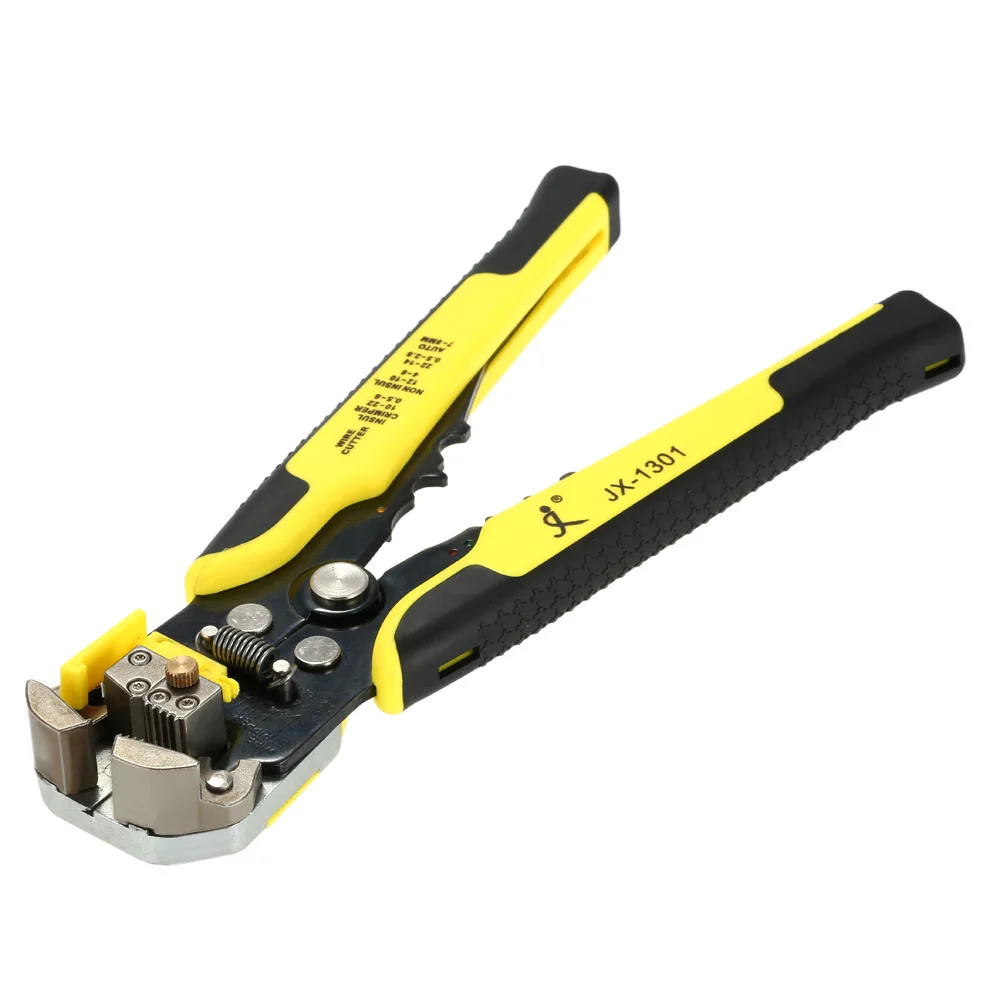 Dénudeur automatique de fil de câble auto-ajustable Sertisseuse Terminal Outil AWG24-10(0.2-6.0MM2)