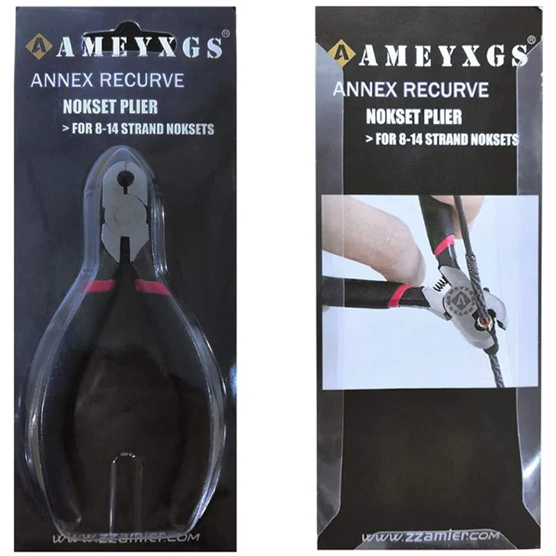 Archery Copper Buckle Pliers Bowstring Positioning Buckle Clip Installation Pliers Bow and Arrow Hunting Shooting Accessories
