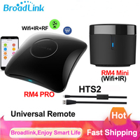 Broadlink RM4 PRO Wifi RF IR Smart Remote Controller RM4 Mini Universal Wifi IR Remote Control Work With Alexa Google Home HTS2