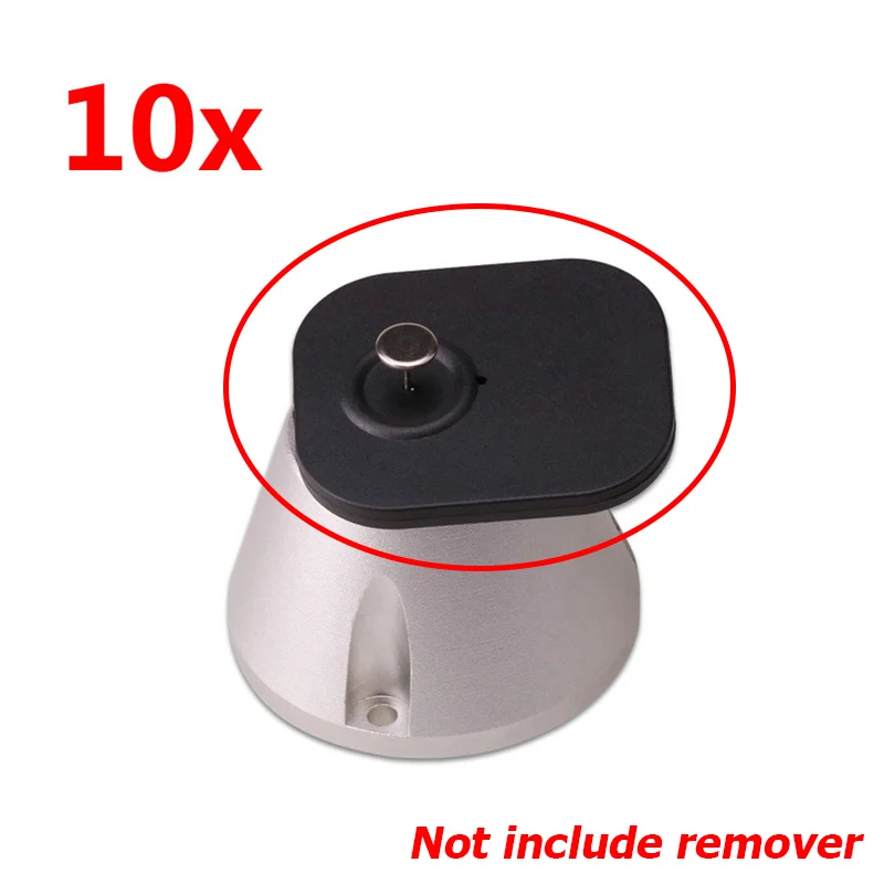 10Pcs/set 8.2mhz Anti-theft RF Tags HardTags for Supermarket Store Mall EAS Security System Radio Frequency Adhesive Retail Tags