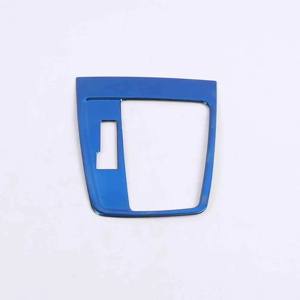 For MG ZS 2017 2018 2019 2020 Stainless Steel Interior Center Console Gear Shift Panel Decoration Cover Trim Car Styling