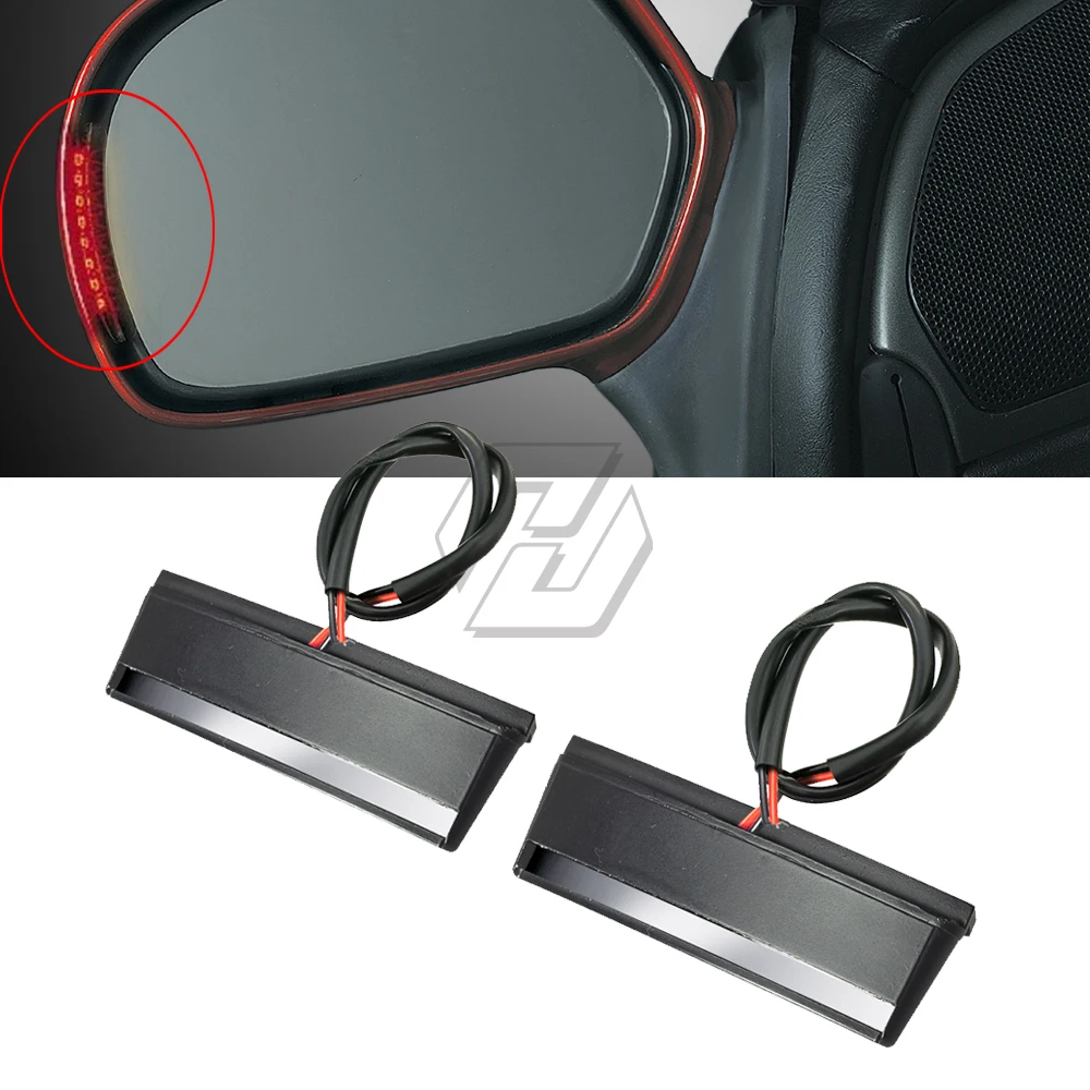 Motorcycle LED Mirror Light Turn Signal Case for Honda Gold Wing GL1800 ABS GL 1800 2001-2017