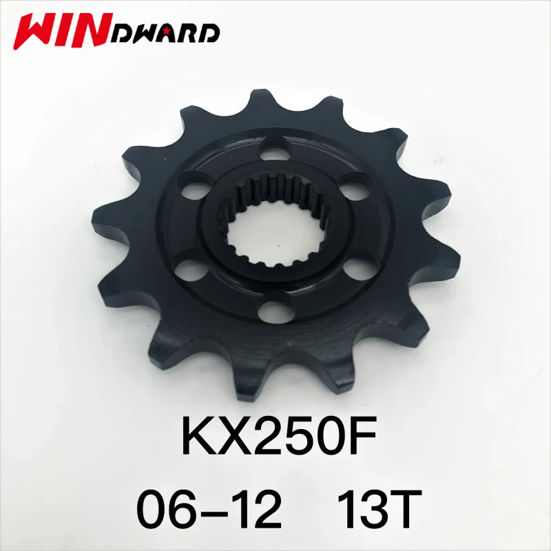 

520 13T Motorcycle Front Sprocket Small Gear For KX250F 2006-2012 KX 250F