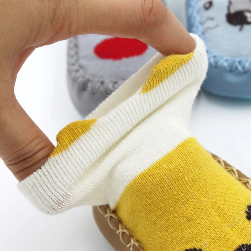 Toddler Baby Girl Boy Shoes First Walker Newborn Baby Cartoon Newborn Baby Girls Boys Anti-Slip Socks Slipper Shoes Boots