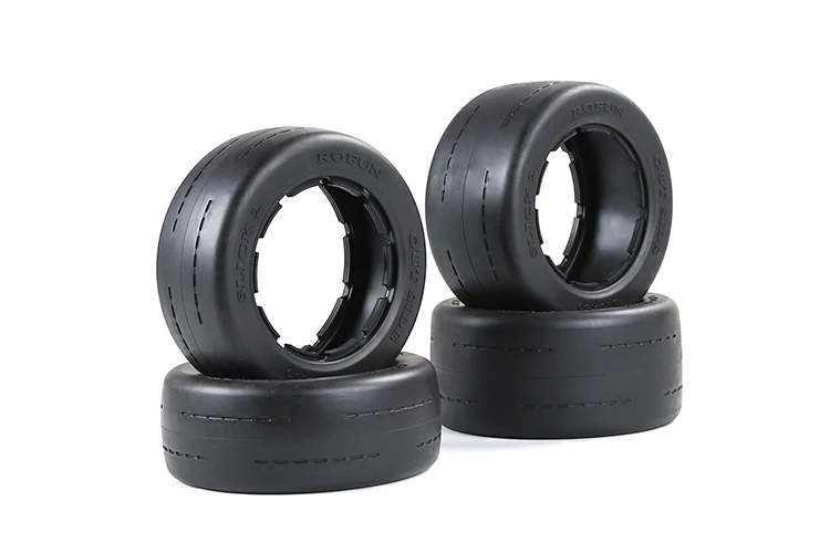 ROVAN SPORT 1/5 Front & Rear On Road Racing Slick Tire for HPI Baja 5B