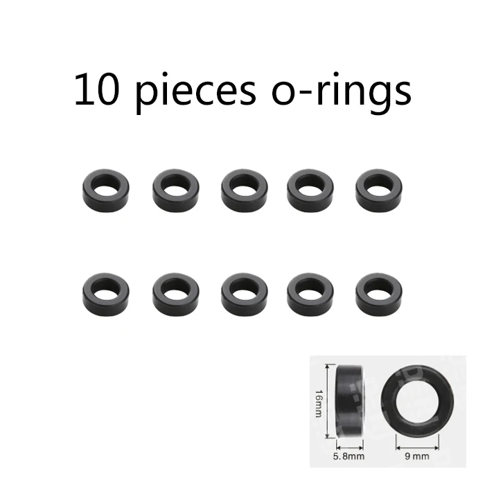 

PEIVSO 10 pieces O-ring Fuel injector rubber ring sealing ring