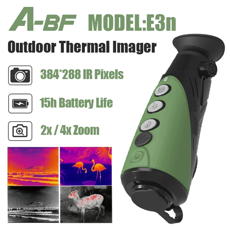 A-BF E3 Infrared Thermal Imaging Camera Night Vision Thermometer Thermal Imager for Outdoor Hunting Camping Rescue Patrol Search