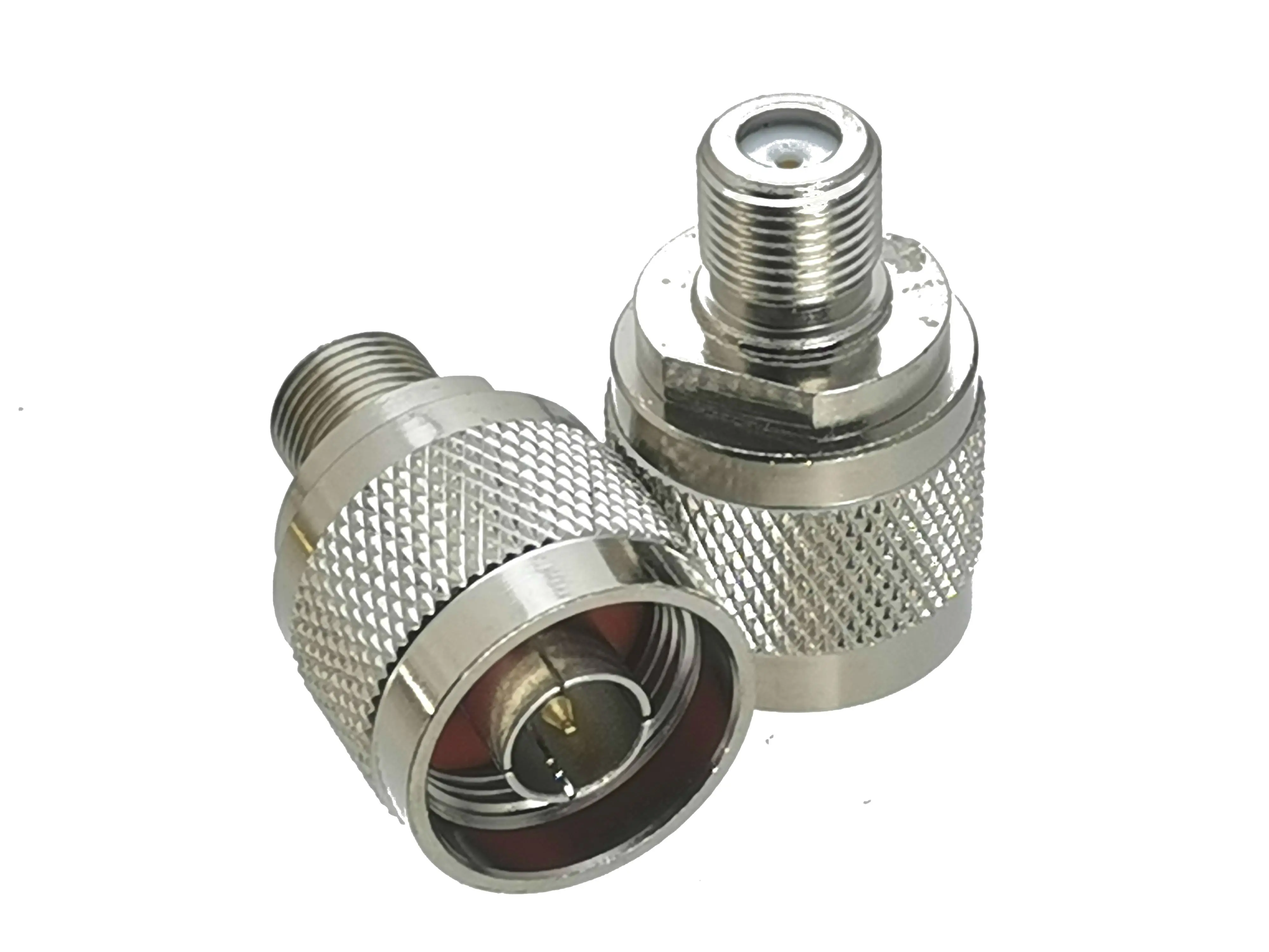 1Pcs F Tv Naar N Male Plug & Vrouwelijke Jack Rf Coax Adapter Connector Test Converter Messing