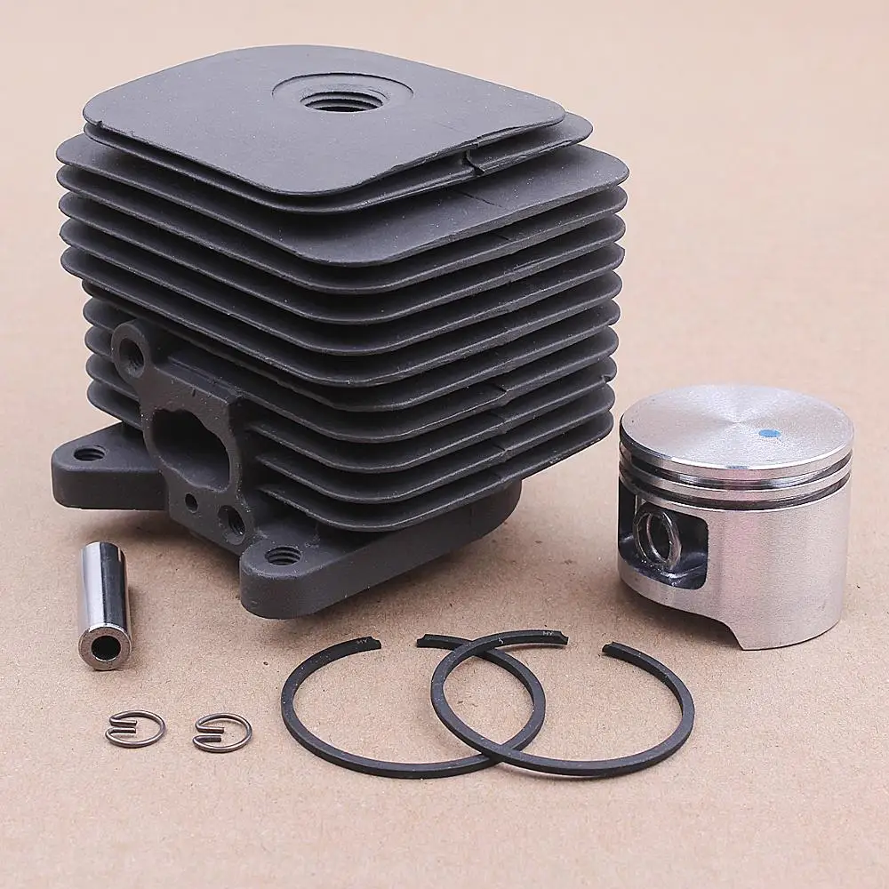 Cylinder Assy 36.5MM For HOMELITE S30 30cc Strimmer Brush Cutter Zylinder Kit W/ Piston Ring Pin Clips Assembly Garden Tool