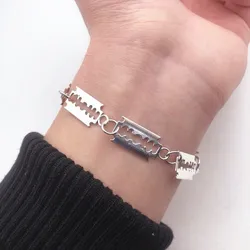 2021 Small blade Unisex Choker Bracelet Women Hip-hop Gothic Punk Style Barbed Wire Little Thorns Bracelet Choker Gifts